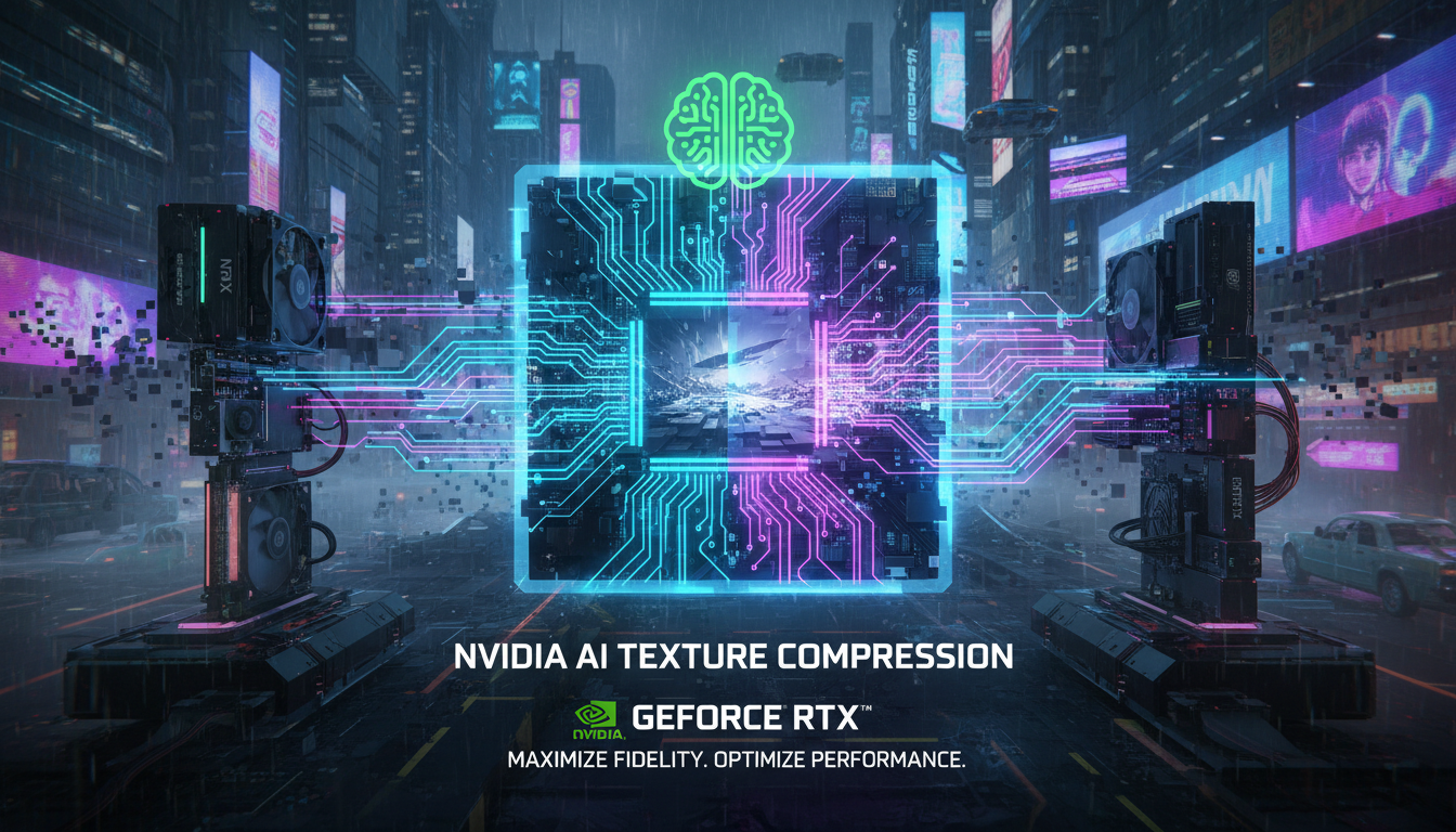Η Συμπίεση Υφής με Τεχνητή Νοημοσύνη της NVIDIA είναι αυτό που χρειάζεται το PC gaming τώρα