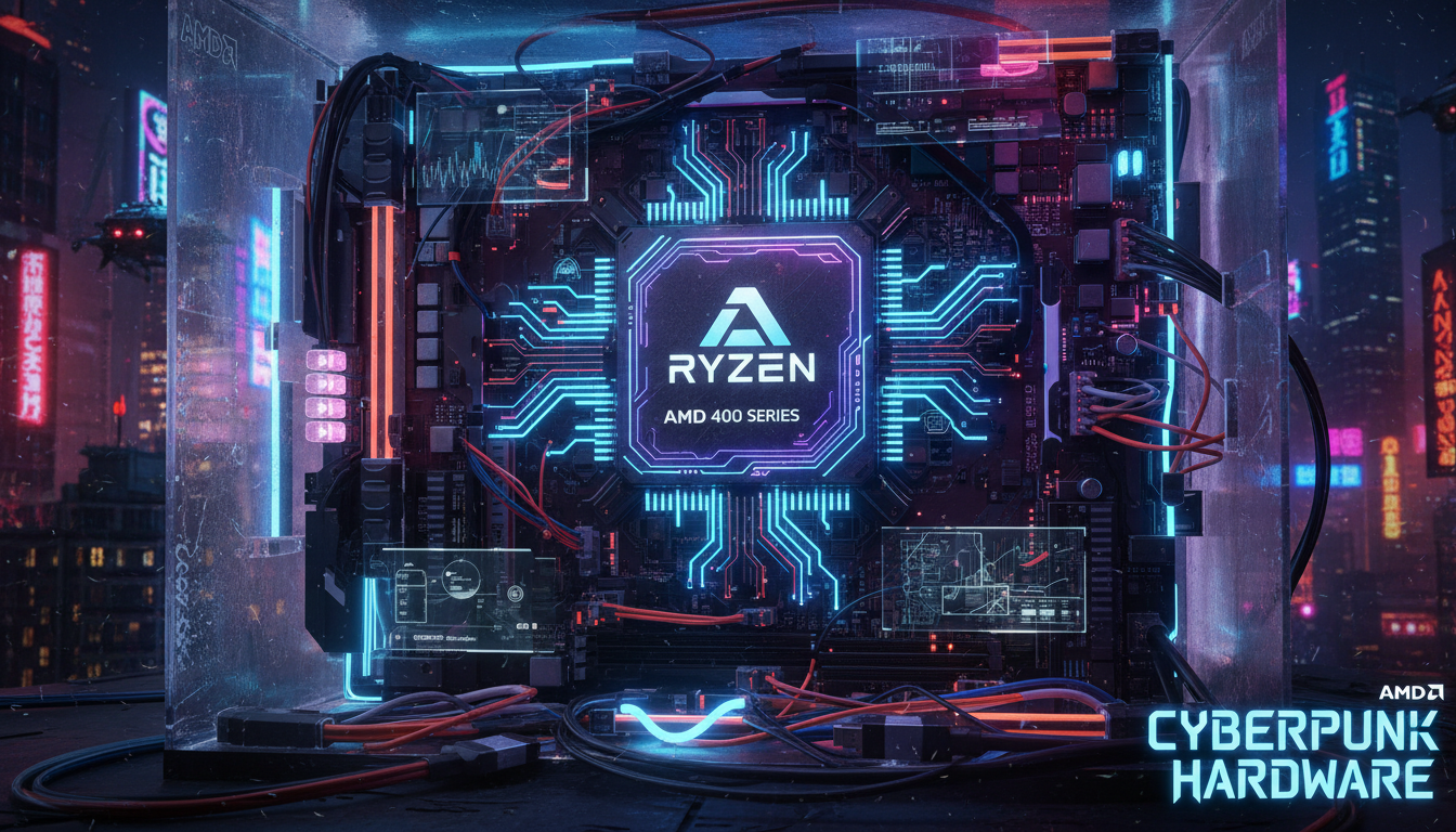 Η AMD Αποκαλύπτει τη Σειρά Ryzen AI 400: 60 TOPS AI Δύναμη Χτυπάει σε Laptops και Mini PCs