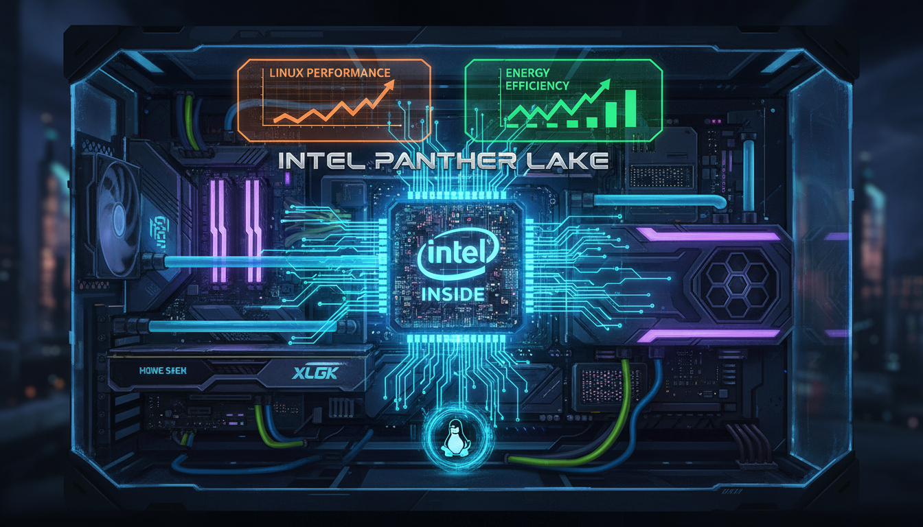 Η Intel Panther Lake Επιδεικνύει Ισχυρή Απόδοση CPU & Εξοικονόμηση Ενέργειας στο Linux